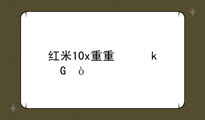 红米10x重量多少？