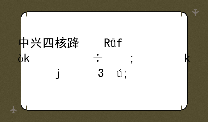 中兴四核路由器：性能与稳定性的完美平衡
