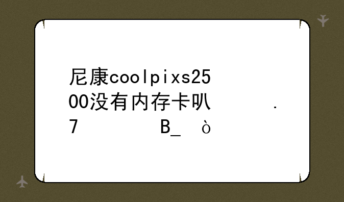 尼康coolpixs2500没有内存卡可以拍照吗？