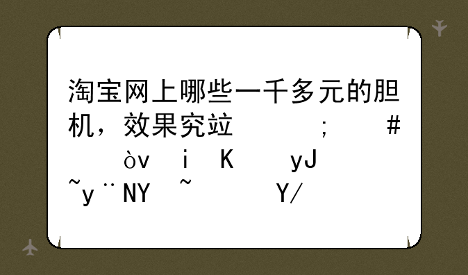 淘宝网上哪些一千多元的胆机，效果究竟怎么样？有人用过的吗？会不会很容易坏？