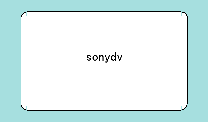 sonydv