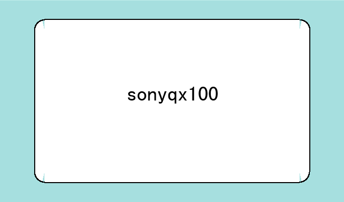 sonyqx100