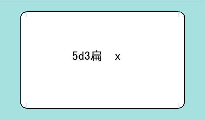 5d3手柄