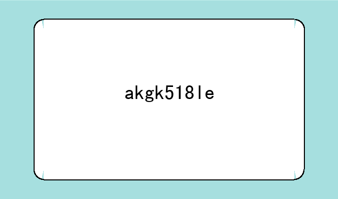 akgk518le