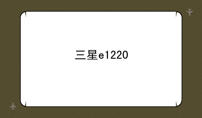 三星e1220