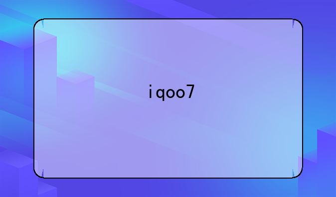 iqoo7